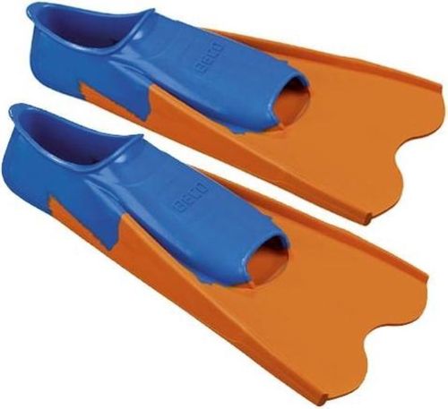 Beco Schwimmen Flippers Short Junior Blau/Orange Größe 34/35