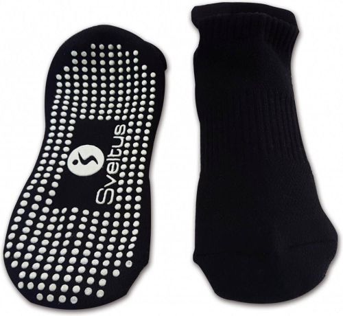 Sveltus Anti-Rutsch Yoga Socken Schwarz Größe M (39-40)