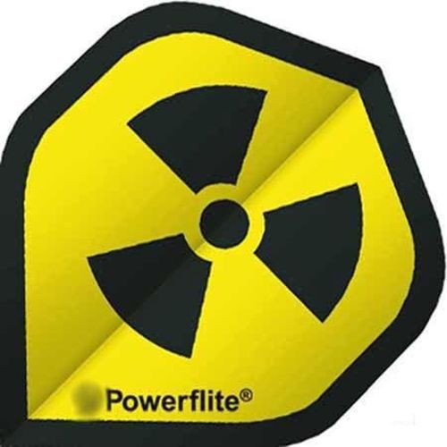 Bulls Powerflite Radioactive Radiation Gelb/Schwarz 3 Stück