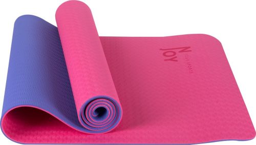 Njoy Your Sports Sportmatte - Yogamatte - Fitnessmatte - Fitness - Rutschfest - Rosa - Lila - 183 x 61 x 0,6 cm