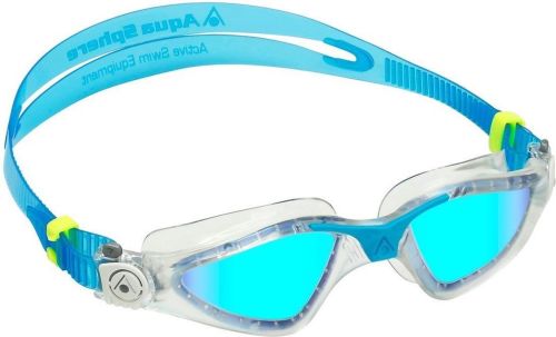 Kayenne Blue Titanium Mirrored Lens Clear/Turquoise