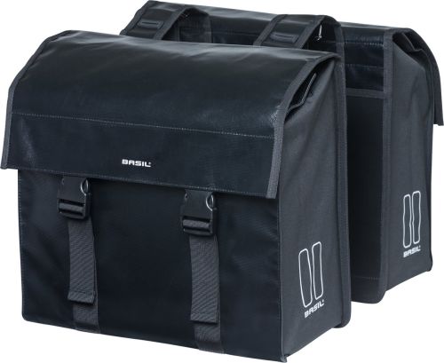 Basil Urban Load Double Fahrradtasche - Schwarz - 48 Liter