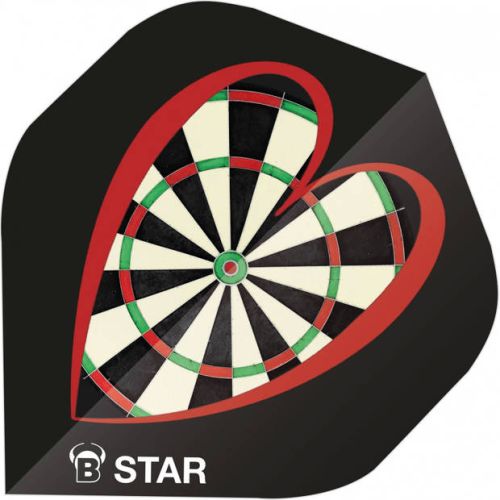 BULLS B-Star Flights A-Standard Dartscheibe