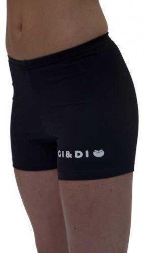 GI&DI Damen-Shorts 3424 Schwarz Sport-Shorts - Größe XXXL