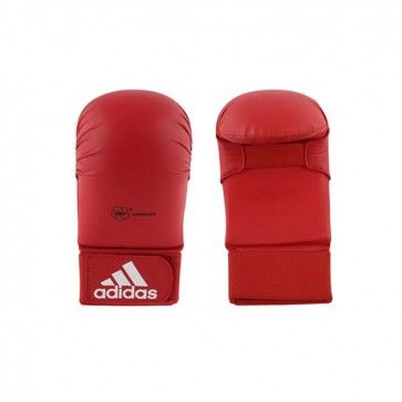 Adidas WKF Karate Handschuh ohne Daumen - Medium