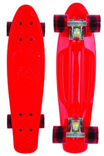 Cooles Cruiser Skateboard - Rood