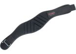 Nylon-Fitnessgürtel (Schwarz) L