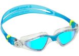 Kayenne Blue Titanium Mirrored Lens Clear/Turquoise