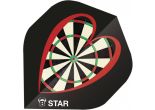 BULLS B-Star Flights A-Standard Dartscheibe