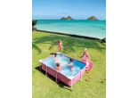 Intex Pool 220 x 150 x 60 - rosa | Rechteckiger Rahmenpool