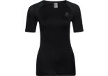 Odlo Bl Top Rundhalsausschnitt S/S Performance Light Damen Thermo Shirt - Schwarz - Größe L