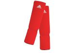 Adidas Elastische Schienbeinschoner - Rot - M