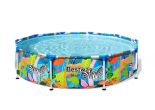 Bestway pool Stahl pro rund Dschungel - 305 cm