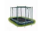 Avyna Pro-Line Sicherheitsnetz inkl. Stangen für 340 x 240 cm InGround Trampolin