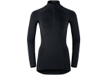 Shirt l/s Rollkragen 1/2 zip EVOLUTION schwarz/Odlo Graphite Grey L