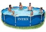 Intex Pool rund 366 x 76 cm | Metal Frame