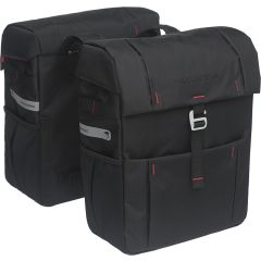 Neu Looxs Vigo Double Double Fahrradtasche - 37 Liter - Schwarz