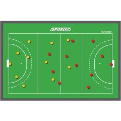 Sportec Coachbord Hockey Magnetisch 46 X 30 Cm