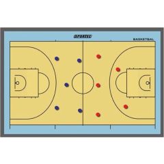 Sportec Basketball Coachboard Magnetisch 46 X 30 cm