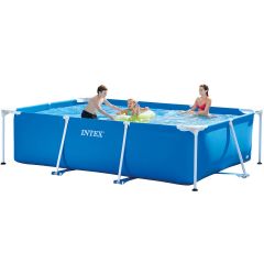 Intex Pool 300 x 200 x 75 | Rechteckiger Rahmenpool