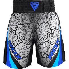 BSS Boxen Trainingsshorts Satin R2 - Blau