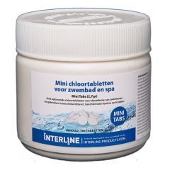 Chlortabletten für kleine Pools | Mini Tabs 2,7 g/180 Stück