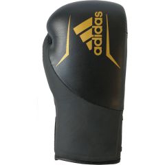 Adidas Speed 200 Boxhandschuhe Schwarz mit Gold