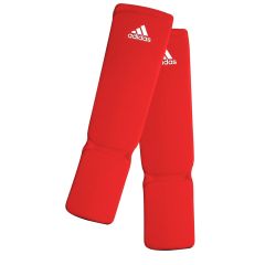 Adidas Elastische Schienbeinschoner - Rot - M