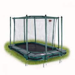 Avyna Pro-Line Sicherheitsnetz inkl. Stangen für 340 x 240 cm InGround Trampolin