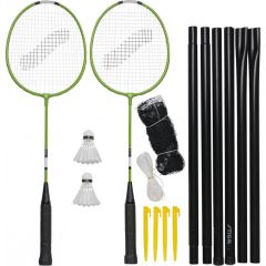 Badmintonset Stiga - Schwarz/Weiß/Grün