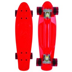 Cooles Cruiser Skateboard - Rot