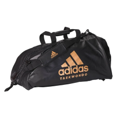 Adidas Super Sporttasche Schwarz/Gold - Medium