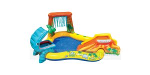 Intex Spielcenter Pool Dinosaurier | Mit aufblasbarer Rutsche