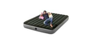 Intex Camping Luftmatratze Downy | Geräumige 2-Bett