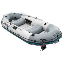 Intex Mariner 3 Set | Drei-Personen-Schlauchboot mit hartem Boden