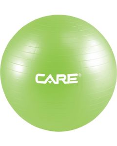 Care Fitness - Fitnessbal - ⌀75 Cm Groen - Inclusief pomp - PVC - Yoga/Pilates/Funktionelle Fitness