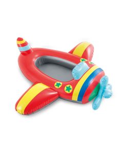 Intex Pool Babyboot Flugzeug-Rot