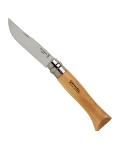 Zakmes N°09 Inox, Opinel Classic, rvs/hout, virobloc