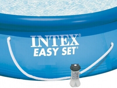 Intex Pool mit Filterpumpe